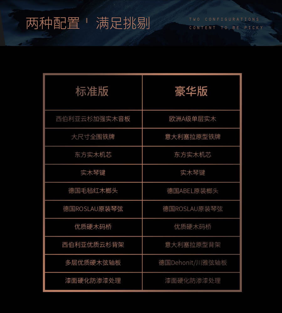 卡罗德三角钢琴G50-旗舰款：月光 (高配版)