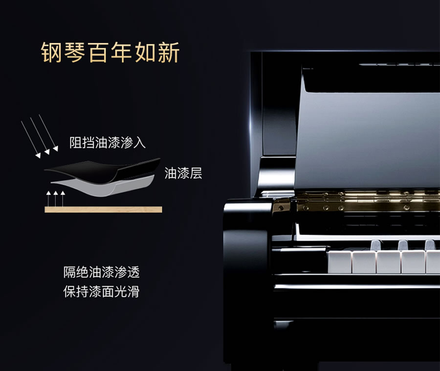卡罗德钢琴 T23 立式钢琴 标准88键