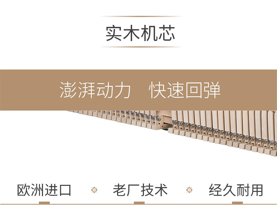 卡罗德钢琴 T26-R 立式钢琴 标准88键